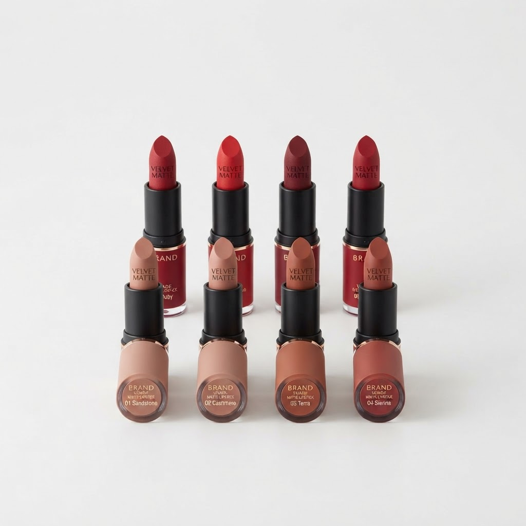 Matte Lipstick Set (3 Shades)